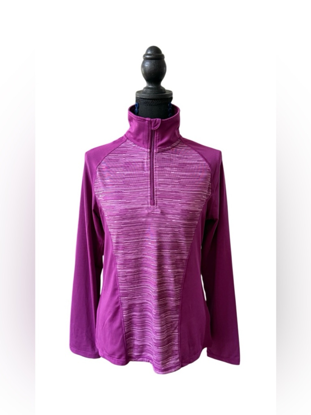 Everlast Purple Half-Zip Performance Jacket